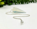 Opalite Pendulum w/Silver Plated Chain