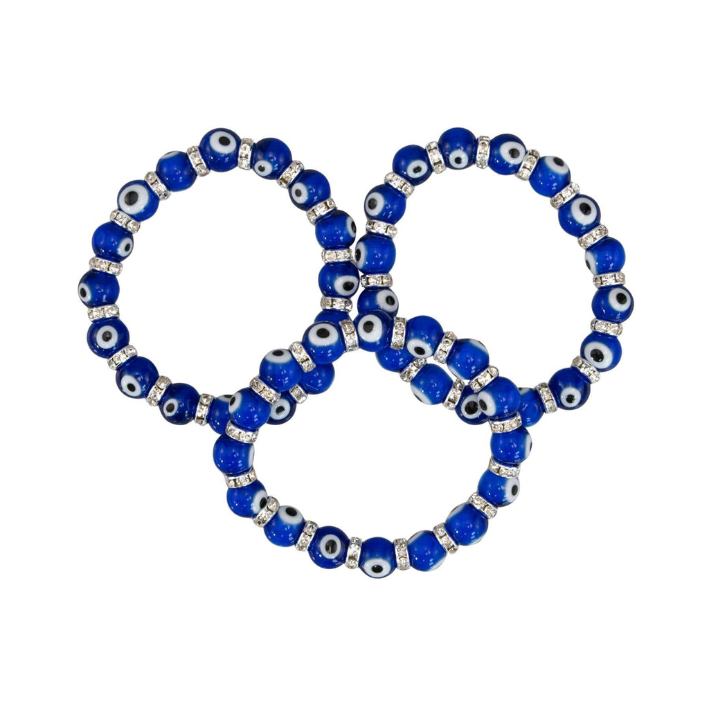 Dark Blue Evil Eye Bracelet