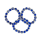 Dark Blue Evil Eye Bracelet