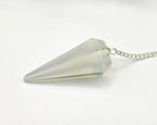 Opalite Pendulum w/Silver Plated Chain