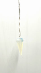 Opalite Pendulum w/Silver Plated Chain