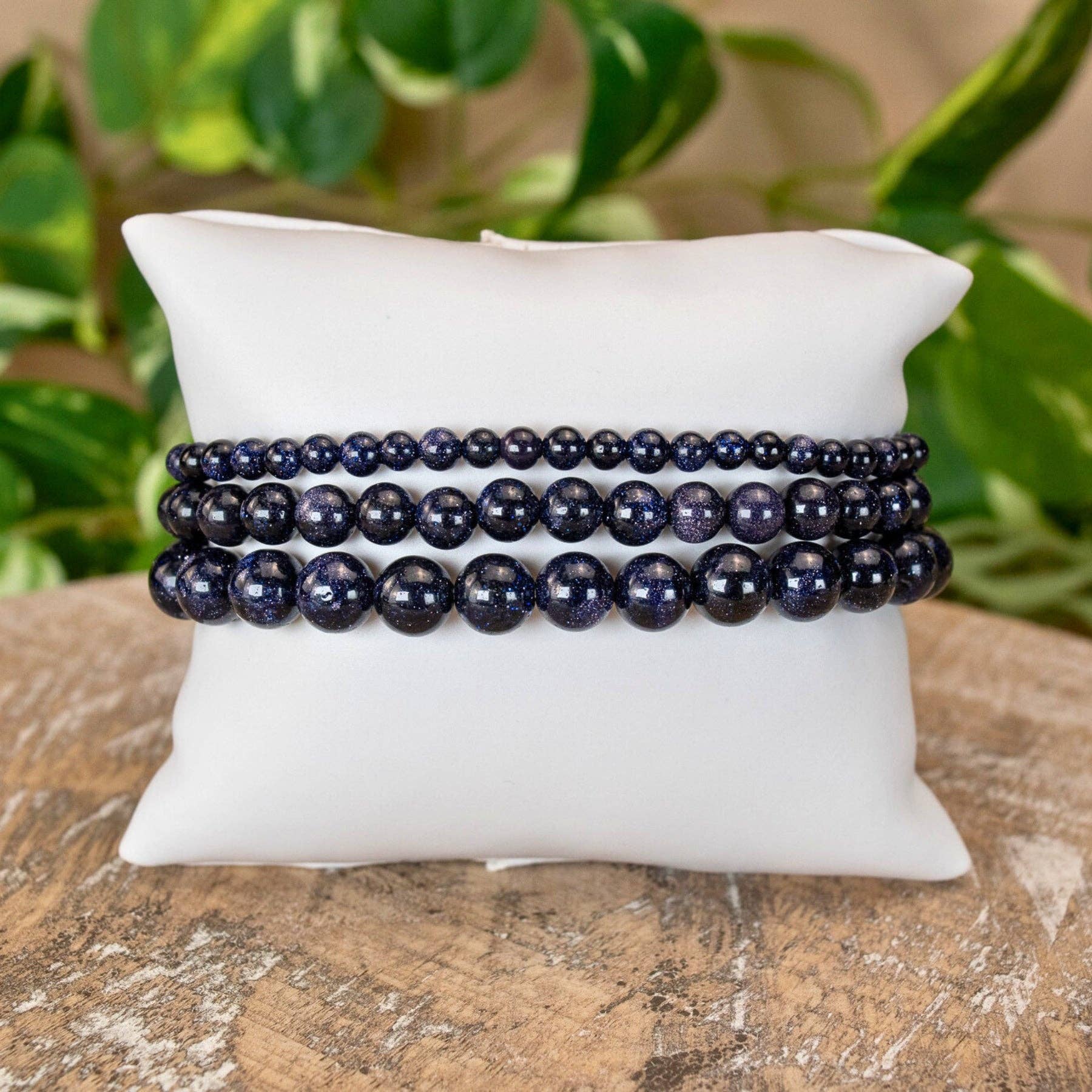 Blue Goldstone Bracelet
