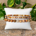 Crazy Lace Agate Bracelet