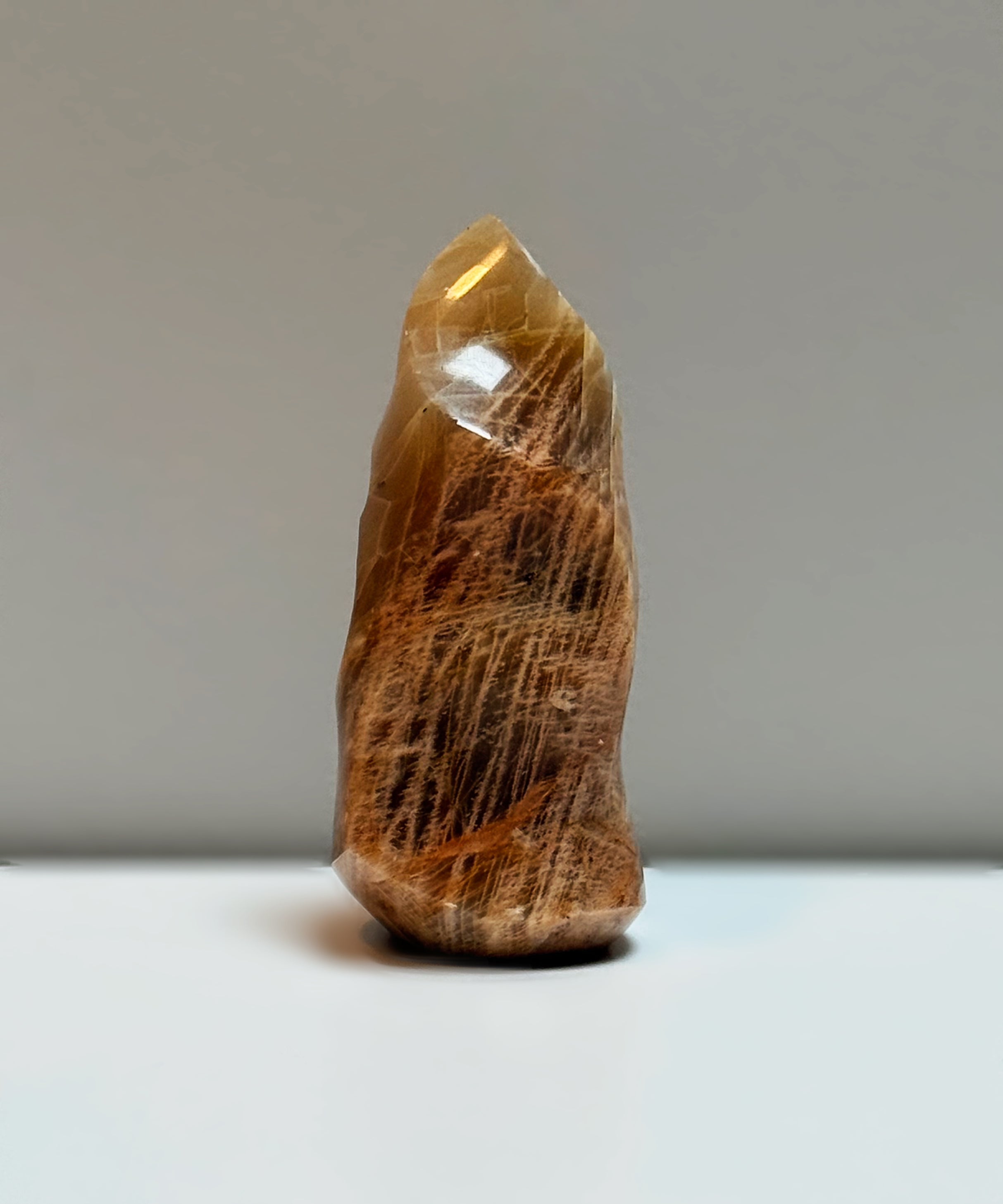 Peach Moonstone Flame