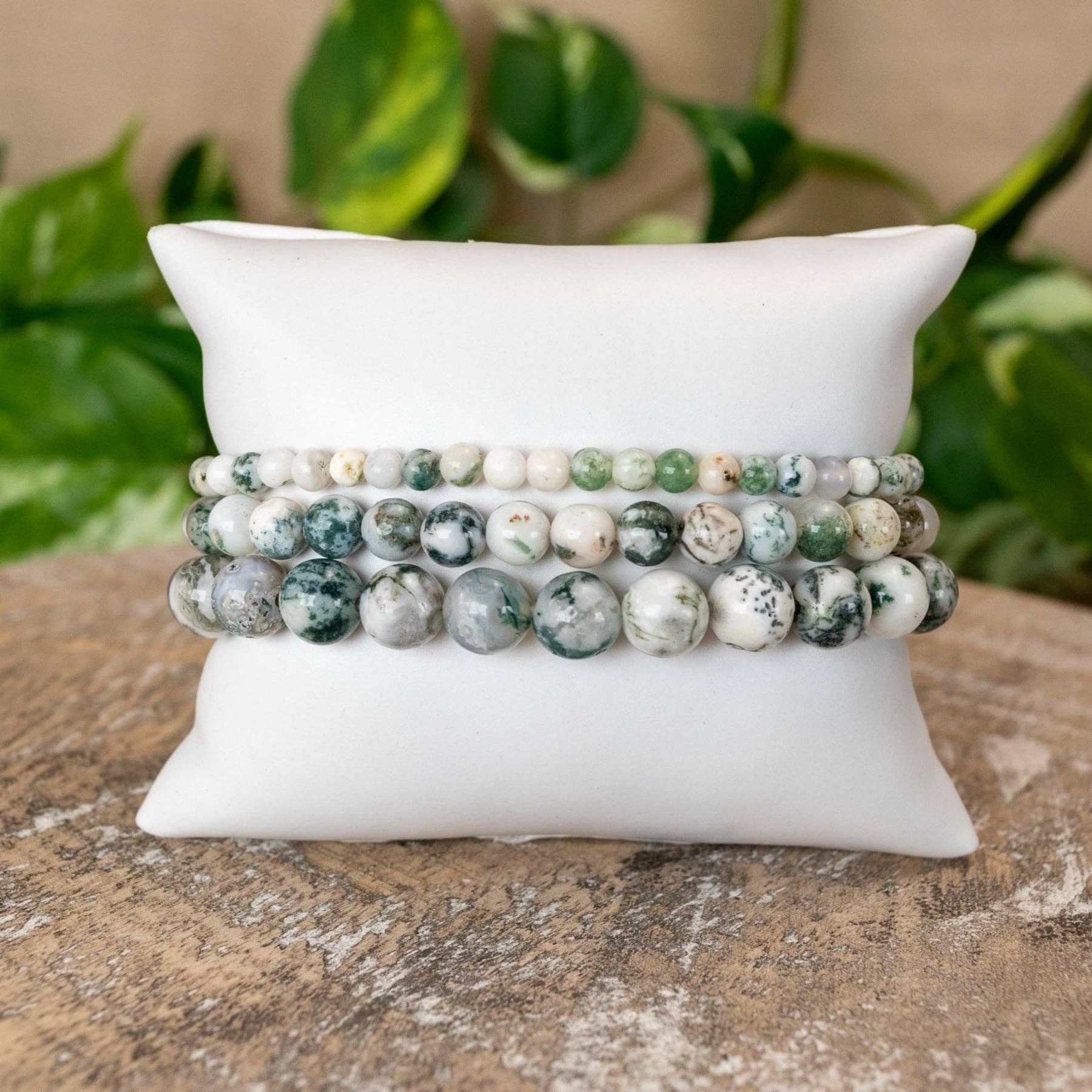 Tree Agate Bracelet