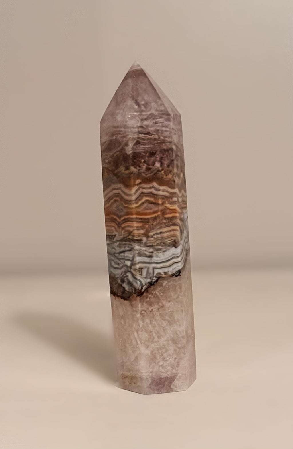 Amethyst Lace Agate
