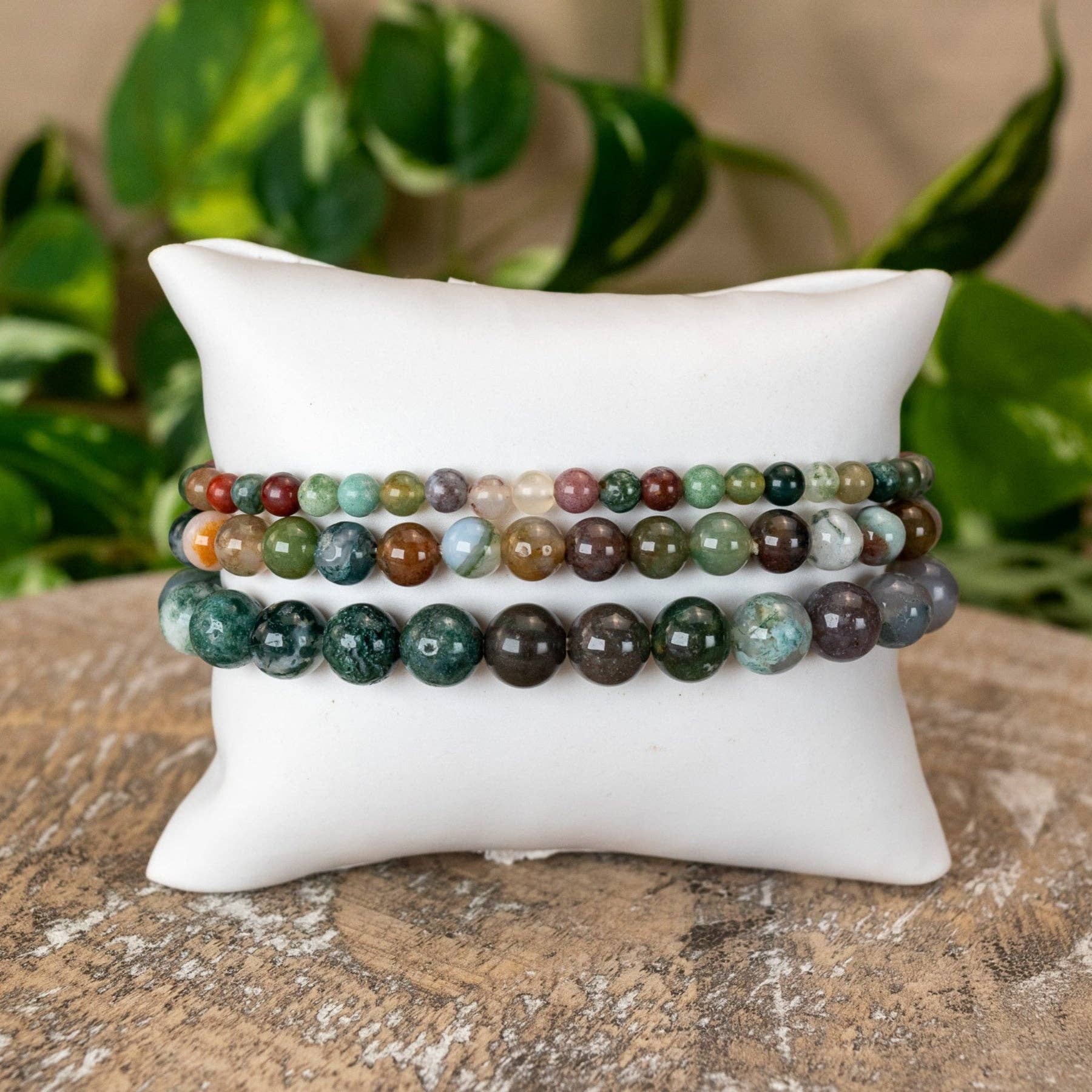 Indian Agate Bracelet
