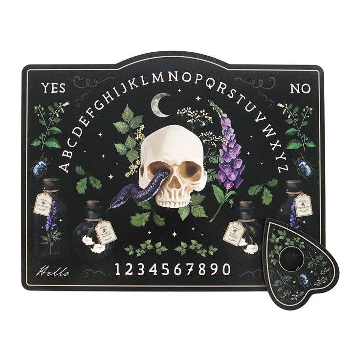 Poisonous Plants Gothic Botanical Talking Board