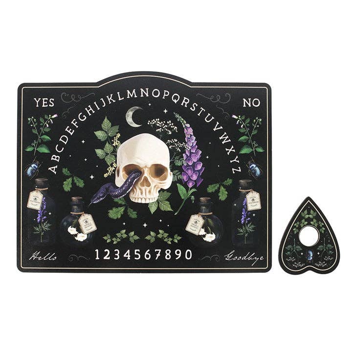Poisonous Plants Gothic Botanical Talking Board