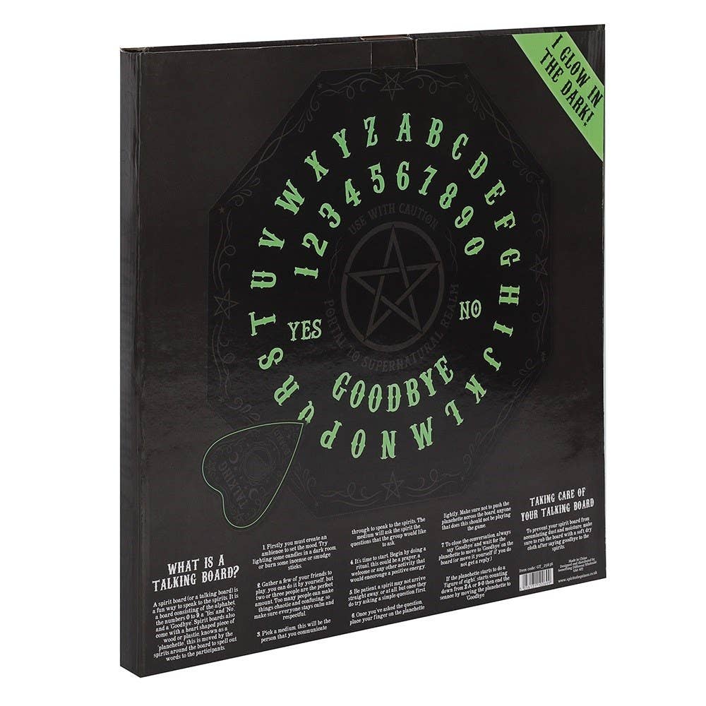 Glow in the Dark Octagon Ouija Spirit Board